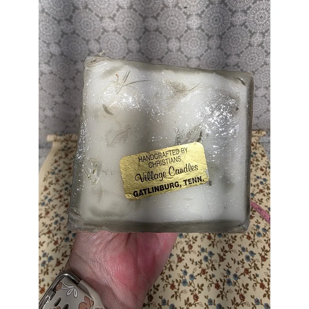 Village Candles Owl Candle Handcrafted‎ Christians Gatlinburg Tennessee Decor